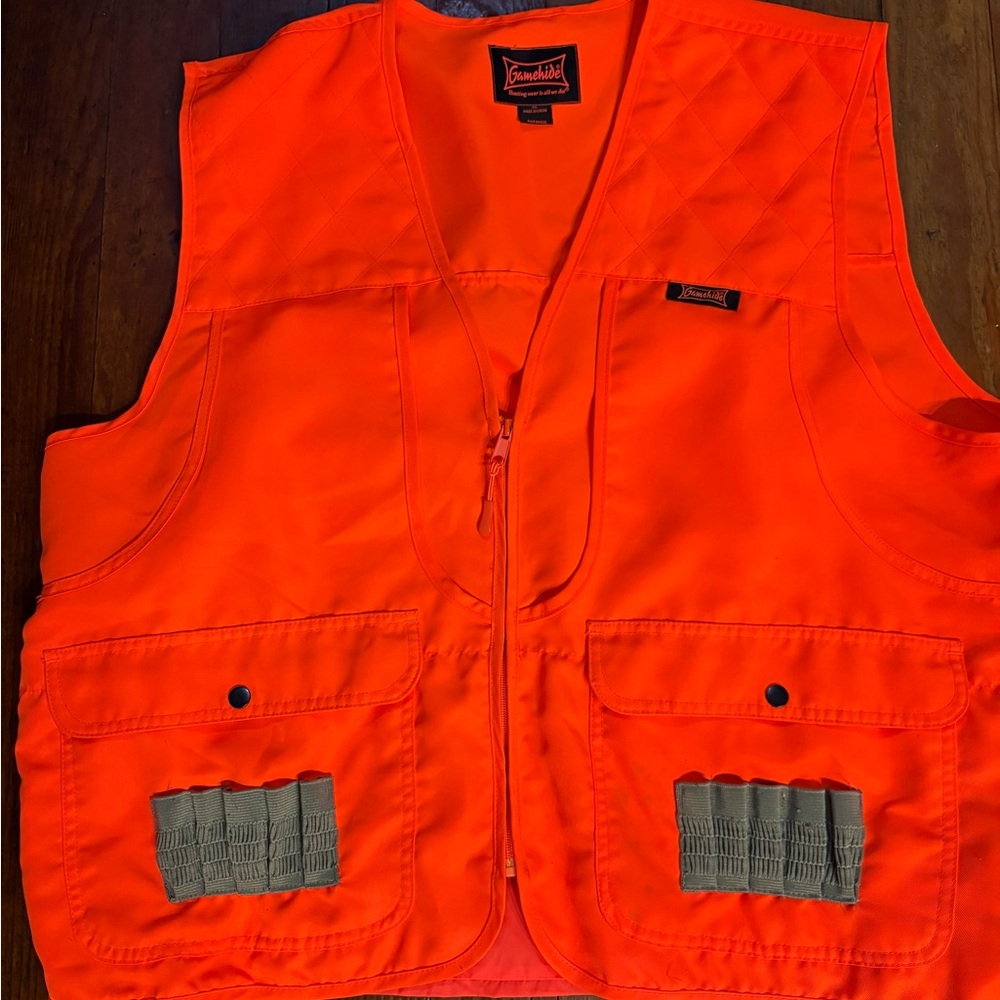Game vest orange size XL